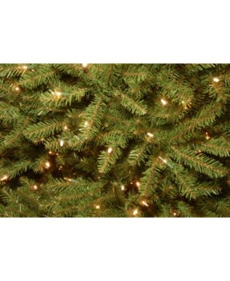 12' Dunhill Fir Tree with 1200 Dual Color LED Lights and Power Connect