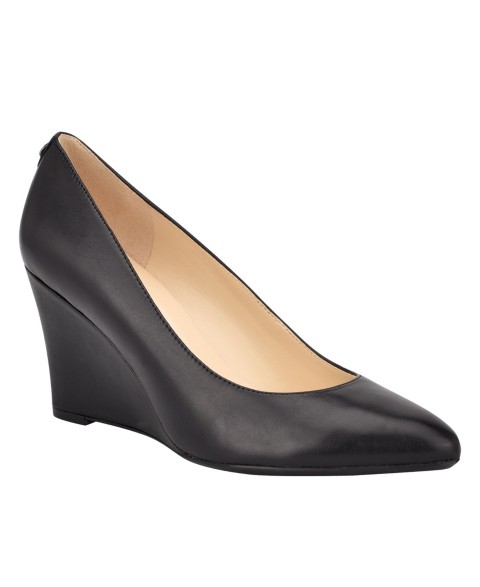 Женские лоферы Nine West Women's Cal 9x9 Slip-On Wedge Pumps