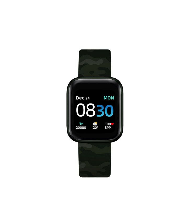 iTouch Women's Air 3 Camo Silicone Strap Touchscreen Smart Watch 44mm & Reviews - Macy's