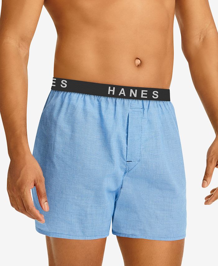 Hanes Men's 5Pack Boxer Shorts & Reviews Underwear & Socks Men