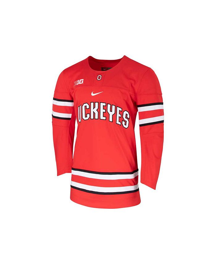 Nike Men's Ohio State Buckeyes Limited Hockey Jersey - Macy's in