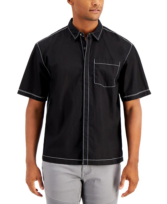 INC International Concepts Men's Oversized Shirt, Created for Macy's ...