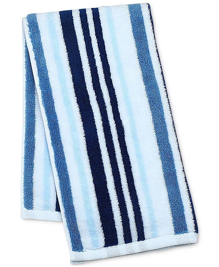 Charter Club Elite Cotton TriStripe 16" x 30" Hand Towel, Created for