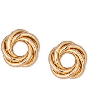 image of Charter Club Gold-Tone Circle Stud Earrings, Created for Macy-s