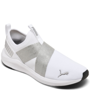 image of Puma Women-s Prowl Metallic Slip-on Casual Sneakers from Finish Line