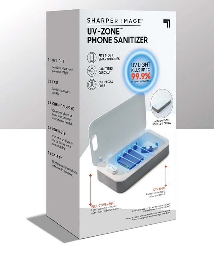 Sharper Image Phone Sanitizer UV Clean Macy's
