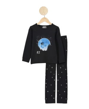 image of Cotton On Toddler Boys Ethan Long Sleeve Top and Pants Pajama Set