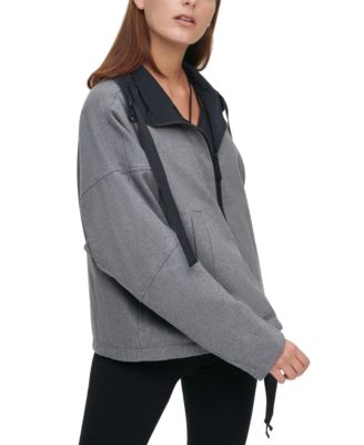 dkny zip front jacket