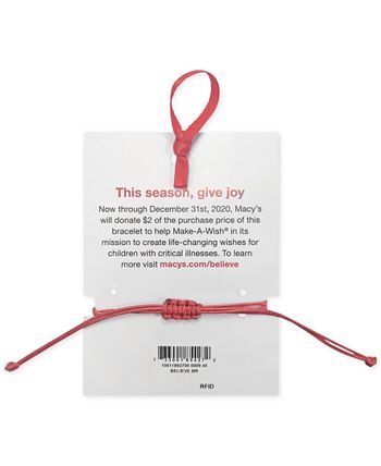 Believe store bracelet macys