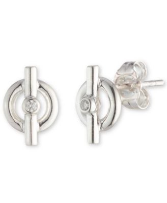 ralph lauren diamond stud earrings