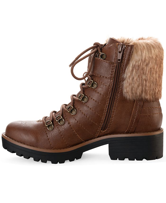 Sun + Stone Jojo Cold-Weather Lug Sole Boots, Created for Macy's ...