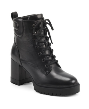 image of Aerosoles Women-s Elena Heeled Combat Boot Women-s Shoes