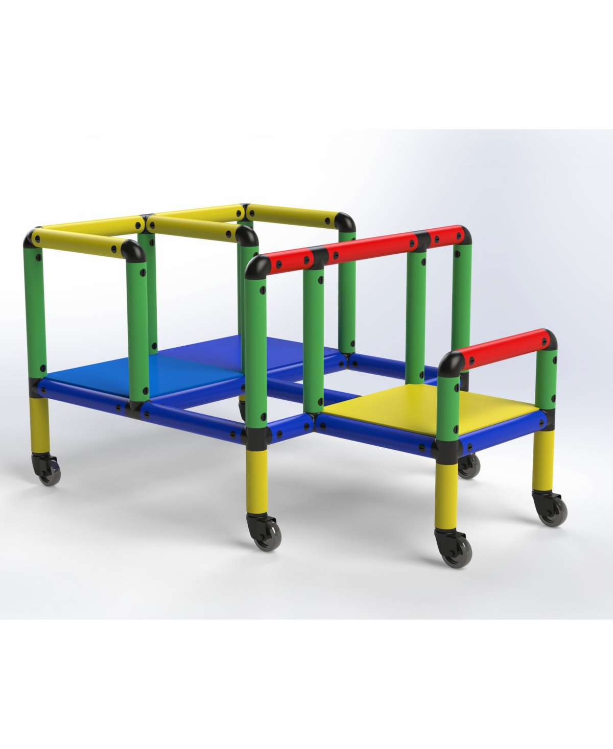 Shop Funphix Buildable Play Structure Set With Wheels In Multi