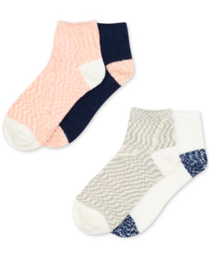 Warner's 4-Pk Cloud 9 Seriously Soft Fluffy Mid Crew Socks