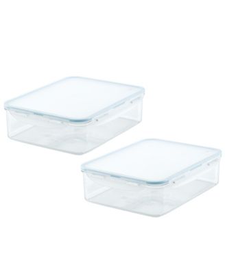Lock n Lock - Purely Better Rectangular Food Storage Containers, 132-Ounce, Set of 2