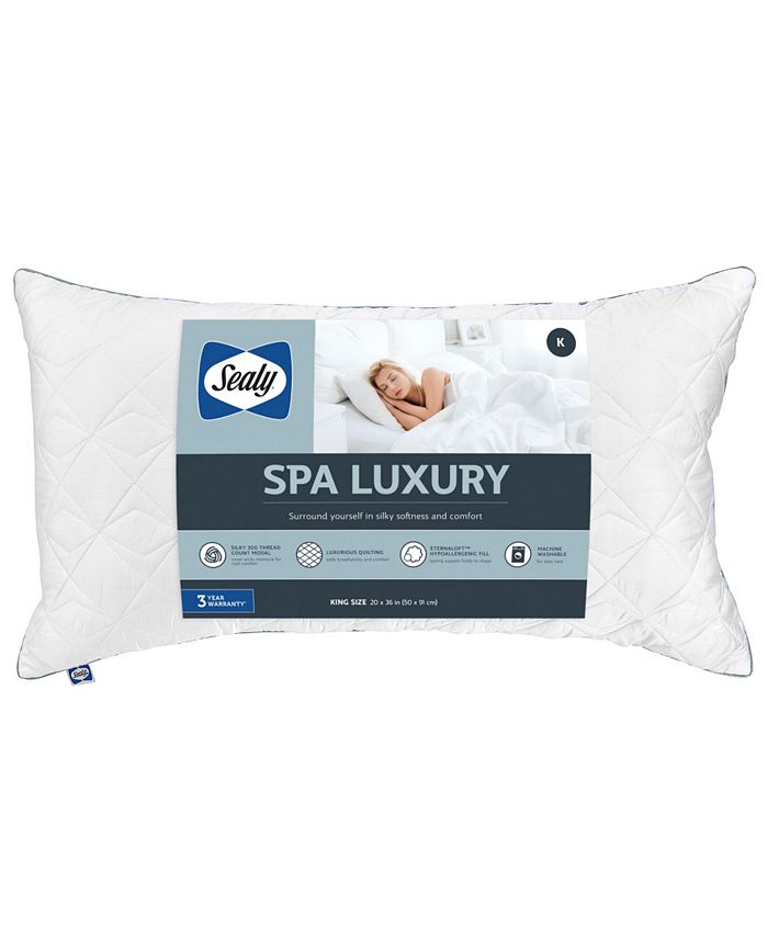 Sealy Spa Luxury Quilted King Pillow Macy's