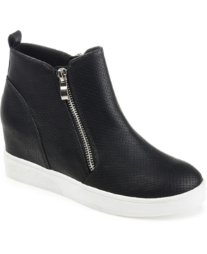 image of Journee Collection Women-s Pennelope Sneaker Wedge Women-s Shoes