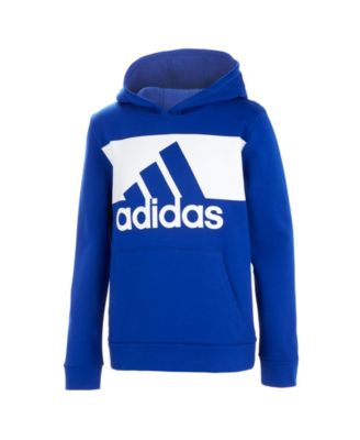 boys blue adidas hoodie