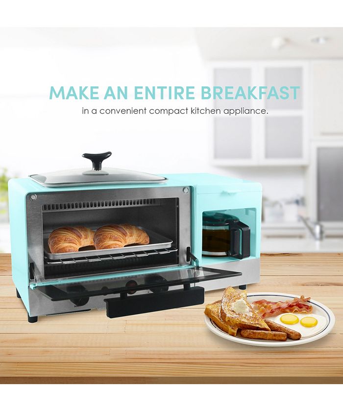 Elite Gourmet 3in1 Breakfast Center Station, 4Cup Coffeemaker, 2