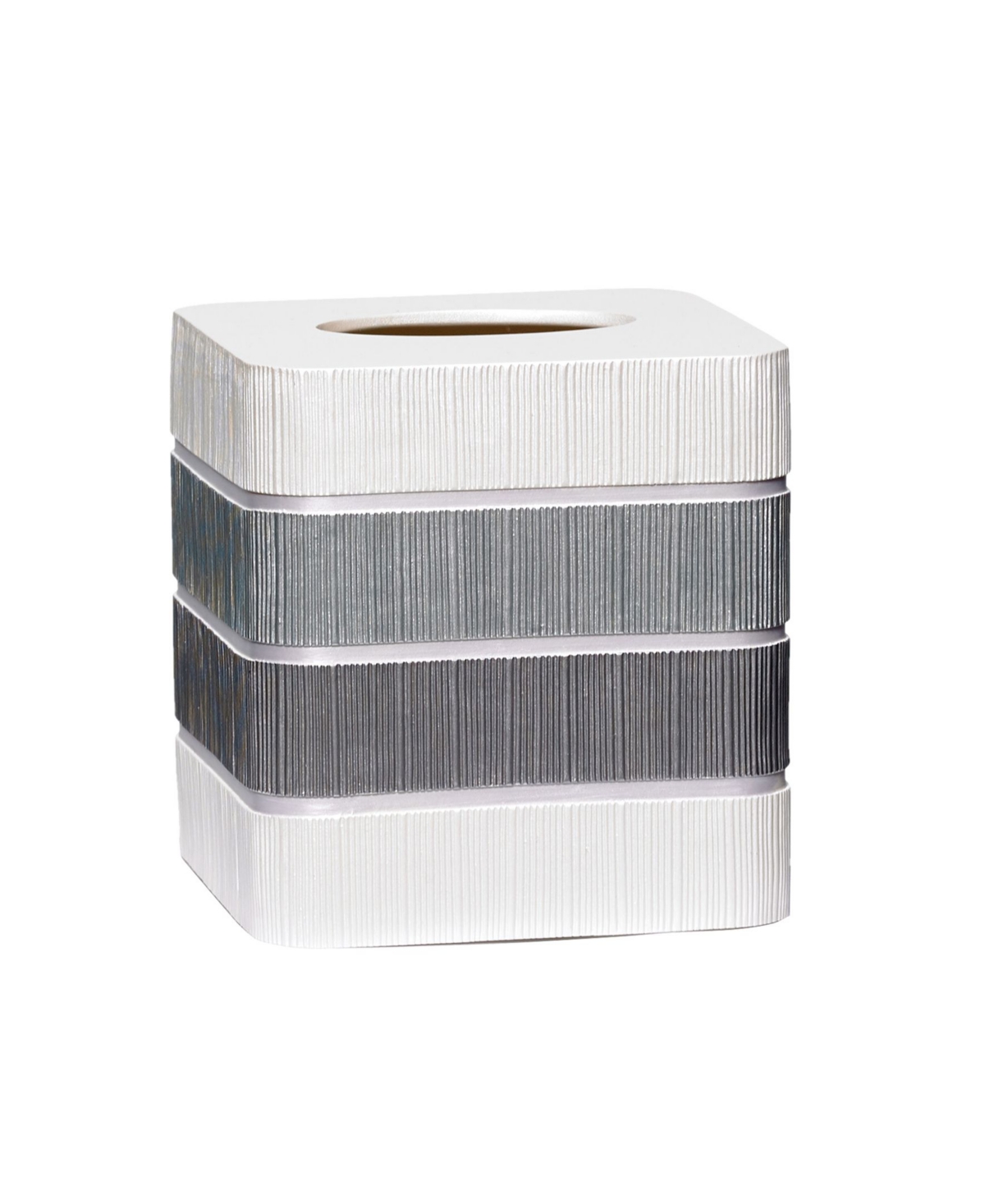 Modern Line Tissue Box - Gray