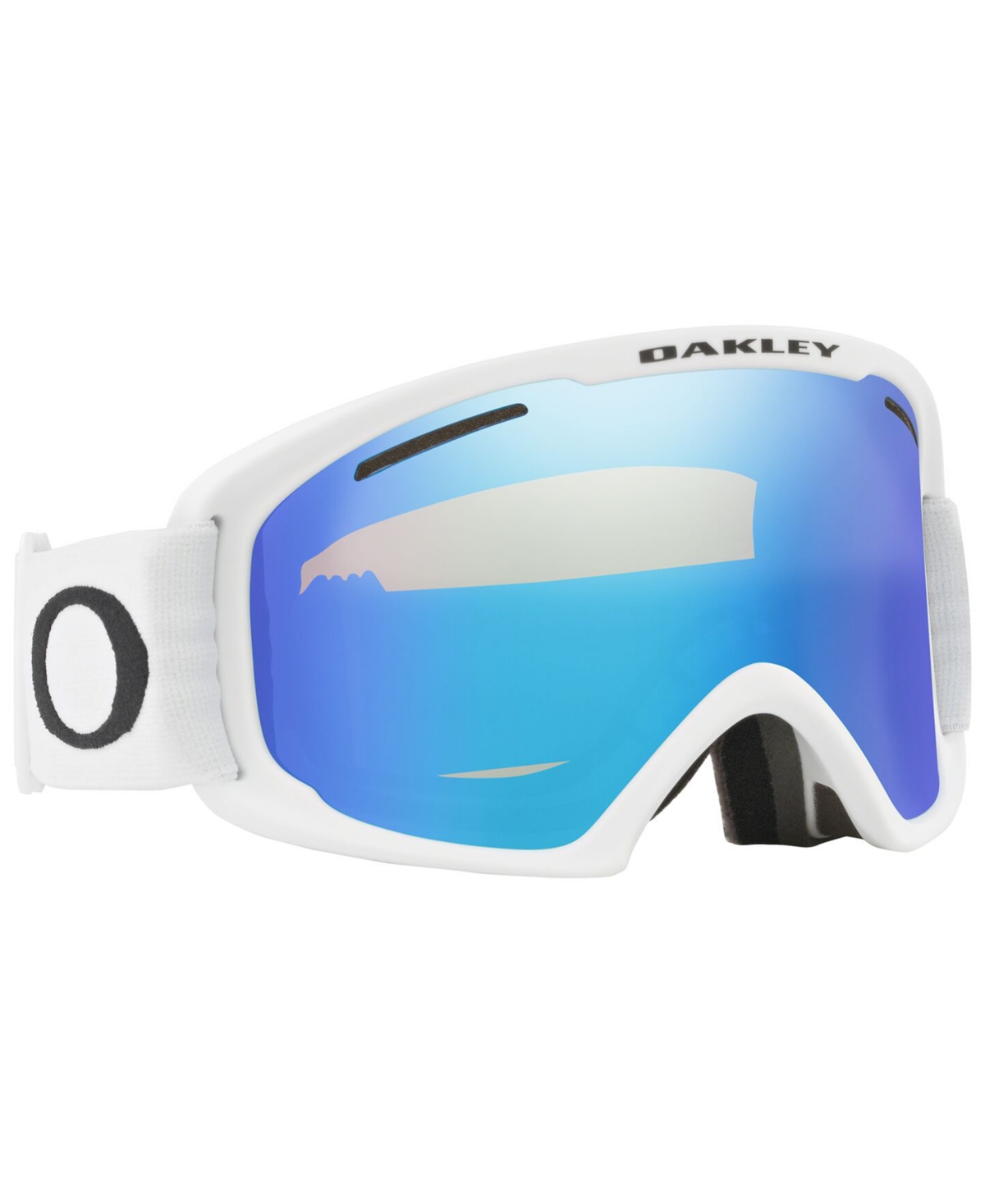 Shop Oakley Unisex O-frame 2.0 Pro Snow Goggles In Violet Iridium Lenses,matte White