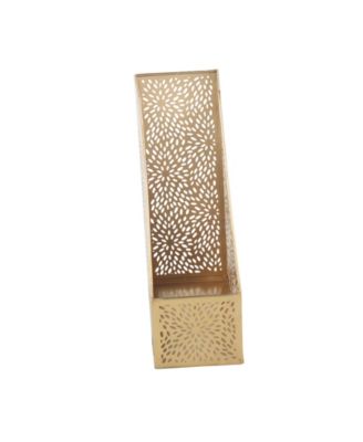 by Cosmopolitan Gold Iron Glam Magazine Holder, 12 x 5 x 10