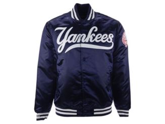 Heavyweight Satin Jacket New York Yankees - Shop Mitchell & Ness Outerwear  and Jackets Mitchell & Ness Nostalgia Co.