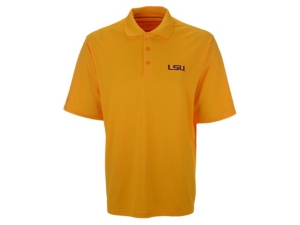Antigua Lsu Tigers Pique Xtra-Lite Polo