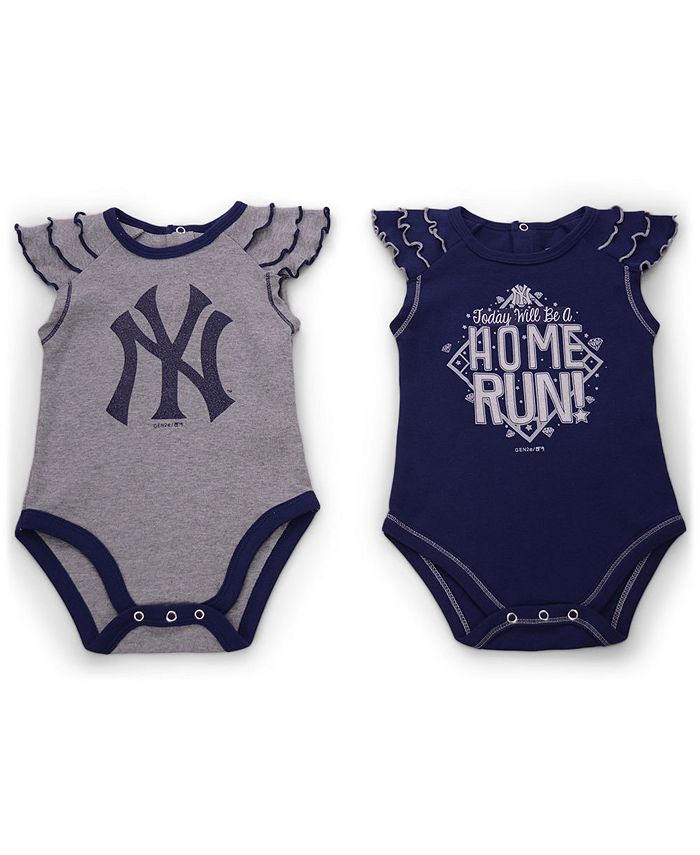 New York Yankees Newborn & Infant 3-Pack Change Up Bodysuit Set