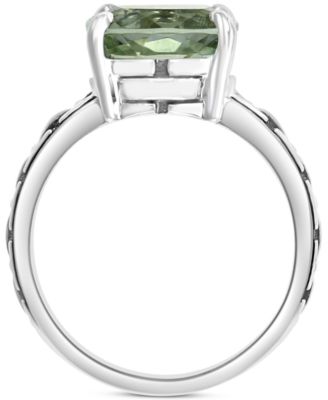 EFFY&reg; Green Quartz Statement Ring (3-7/8 ct. t.w.) in Sterling Silver