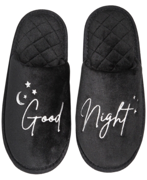 image of Jenni Women-s Good Night Slippers, Created for Macy-s
