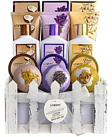 Coconut, Lavender, Jasmine, Honey and Almond Body Care 13 Piece Gift Set