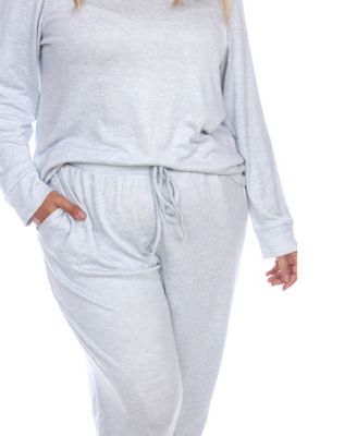 Plus Size Lounge Set, 2-Piece