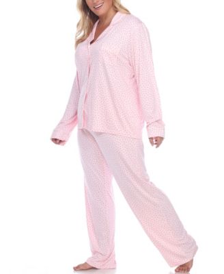 Women's Plus Size Pajama Set, 2 Piece