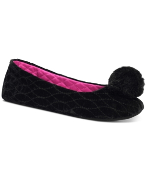 image of Kate Spade New York Women-s Fluffed Ballerina Slippers