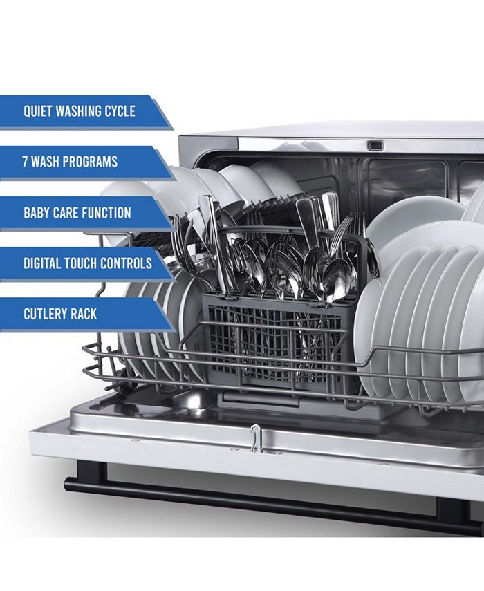 Farberware Professional 6-Piece Countertop Dishwasher - Macy's