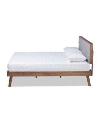 Alke Mid-Century Modern Full Size Platform Bed