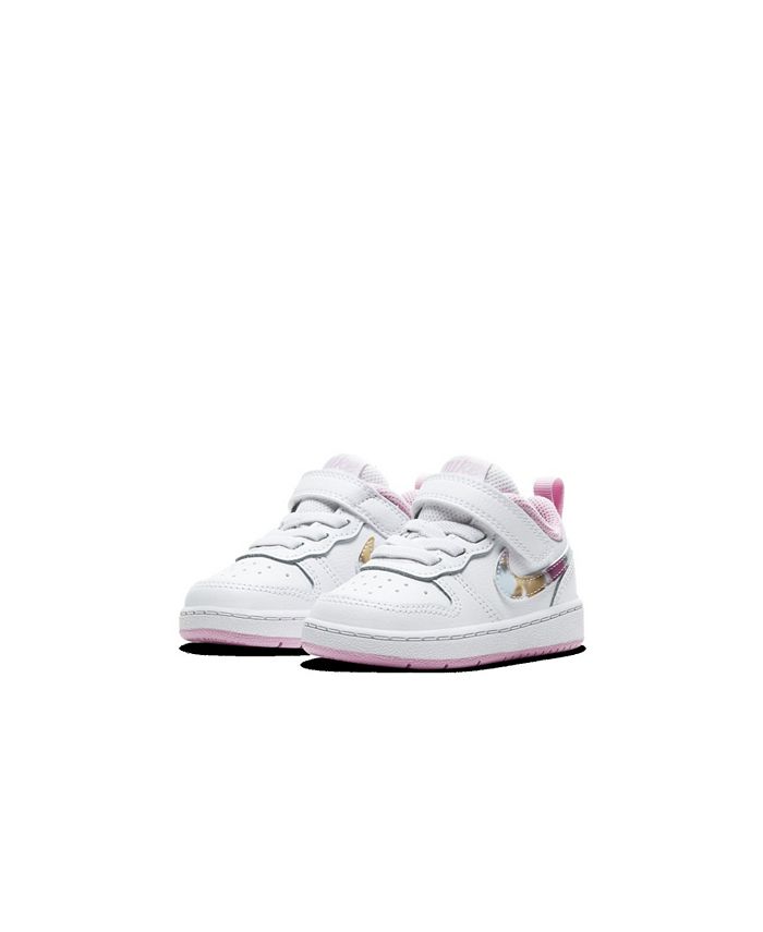 Nike Toddler Girls Court Borough Low 2 Floral SE Casual Sneakers from ...