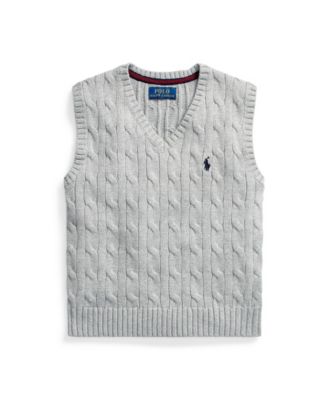 ralph lauren black sweater vest