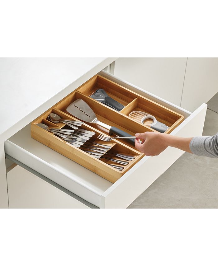 Joseph Joseph DrawerStore™ Bamboo Cutlery, Utensil & Gadget Organizer ...