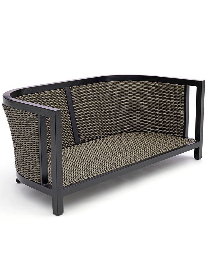 Agio Deco Outdoor Loveseat, Created for Macy's Macy's