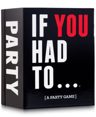 DSS Games - If You Had To... Party Game