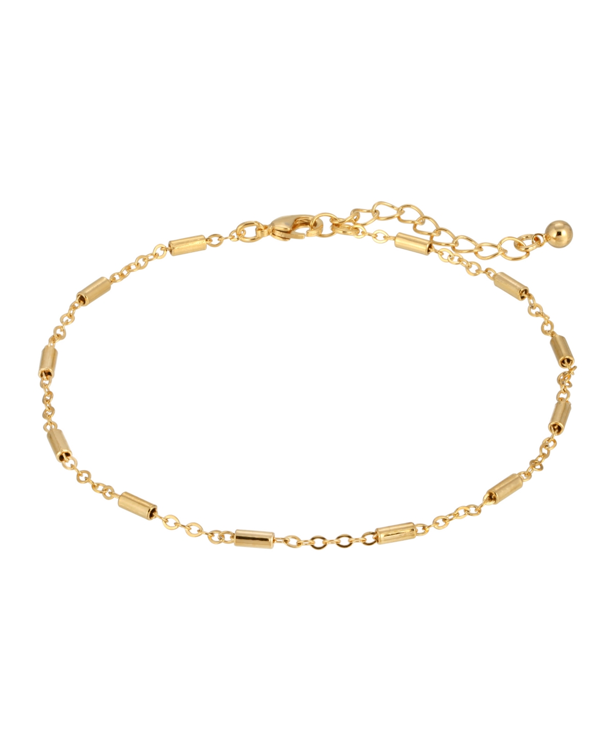 Women's Gold-Tone Chain Anklet - Yellow