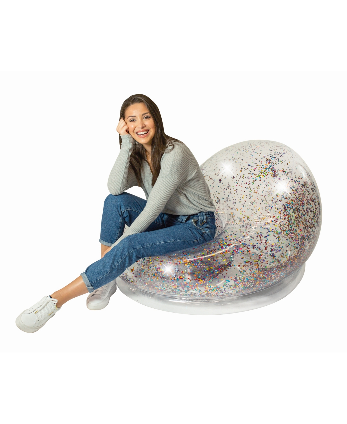 PoolCandy's AirCandy Glitter City Chair