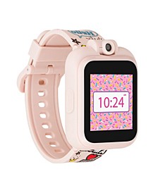 Kid's 2 Pink Graffiti Print Tpu Strap Smart Watch 41mm
