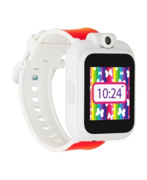 Itouch Kid's Playzoom 2 Rainbow Print Tpu Strap Smart Watch 41mm In Open Misce