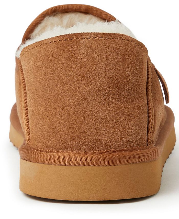 Dearfoams Fireside by Dearfoam Men's Hobart Genuine Shearling Closed
