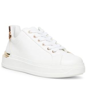 image of Steve Madden Women-s Jaxie Flatform Lace-Up Sneakers