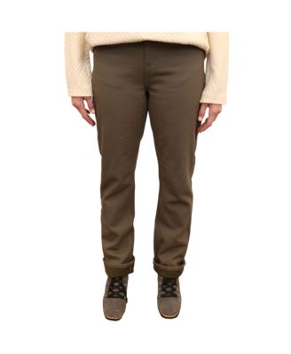 fleece lined canvas pants