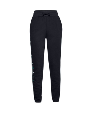 image of Under Armour Big Girls Rival Fleece Graphic Pants